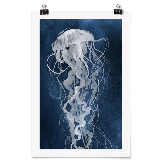 Posters animaux Danse des méduses I