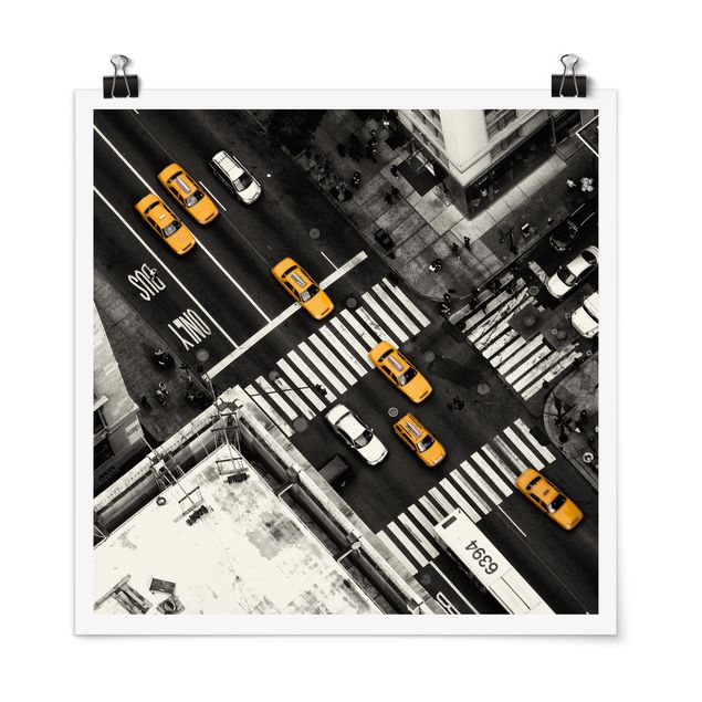 Posters villes Taxis de la ville de New York