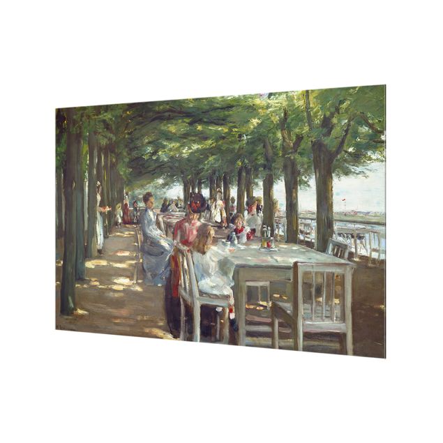 Max Liebermann tableaux Max Liebermann - La terrasse du restaurant Jacob