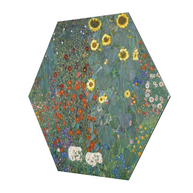 Tableaux fleurs Gustav Klimt - Tournesols de jardin