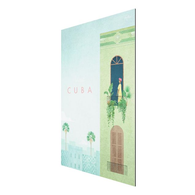 Tableau ville Campagne touristique - Cuba