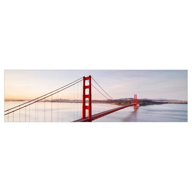 Revêtement mural cuisine Golden Gate Bridge à San Francisco