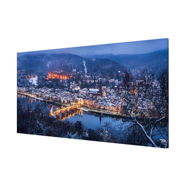 Tableau moderne Heidelberg en hiver