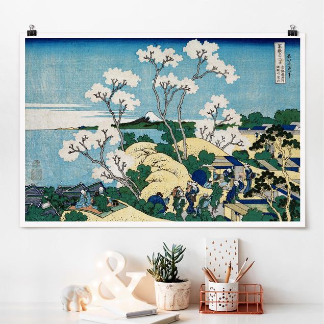 Décorations cuisine Katsushika Hokusai - Le Fuji de Gotenyama