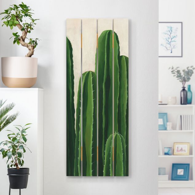 Déco murale cuisine Plantes préférées - Cactus