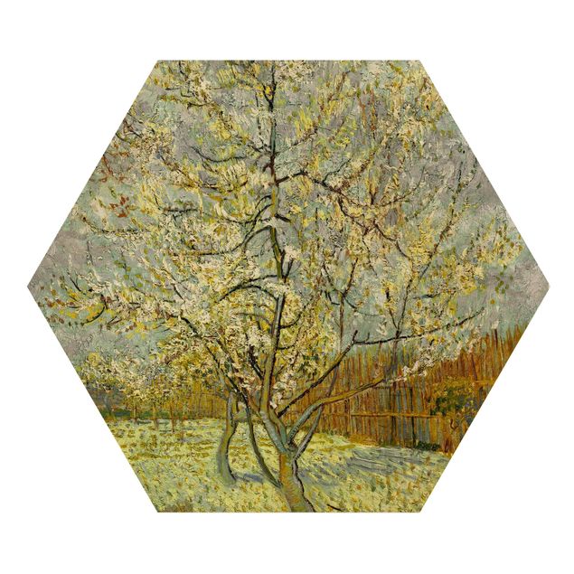 Tableau artistique Vincent van Gogh - Pêcher en fleur