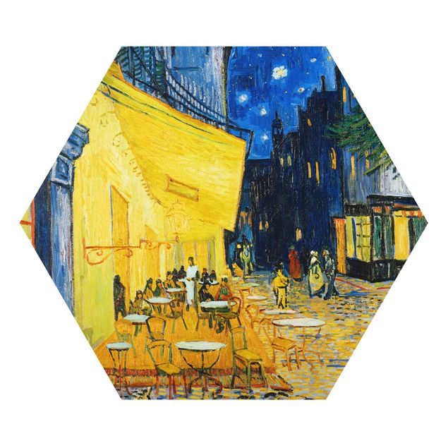 Courant artistique Postimpressionnisme Vincent van Gogh - Terrasse de café le soir