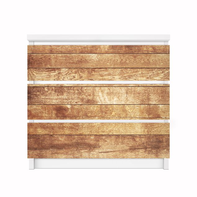 Revêtement adhésif pour meuble Mur en bois nordique