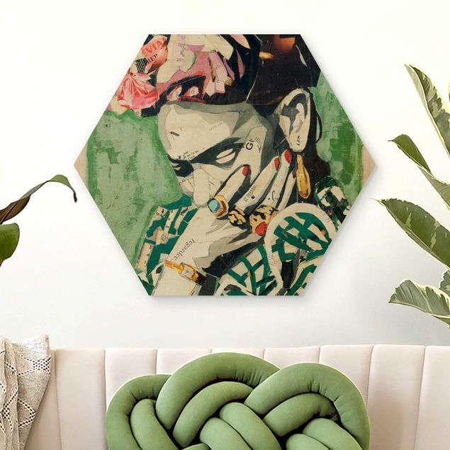 Décorations cuisine Frida Kahlo - Collage No.3