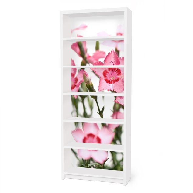 Papier adhésif pour meuble IKEA - Billy bibliothèque - Pink Flowers