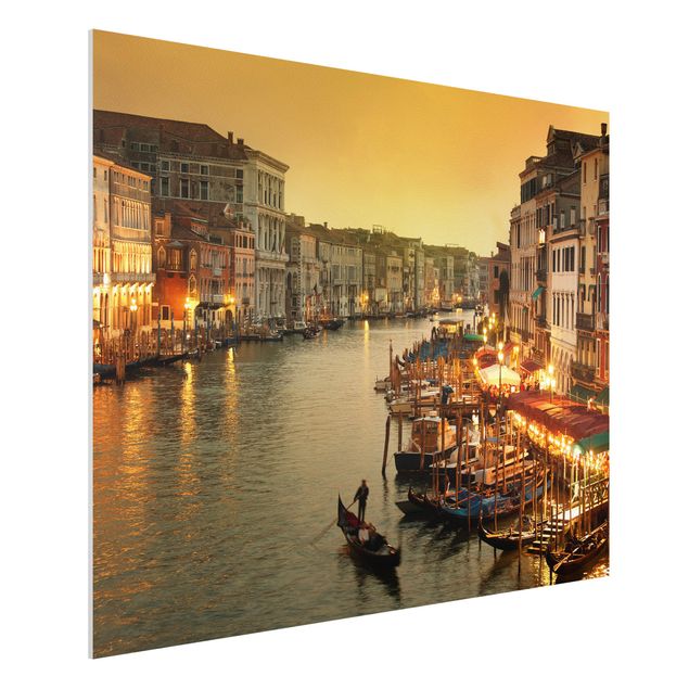 Déco mur cuisine Grand Canal de Venise