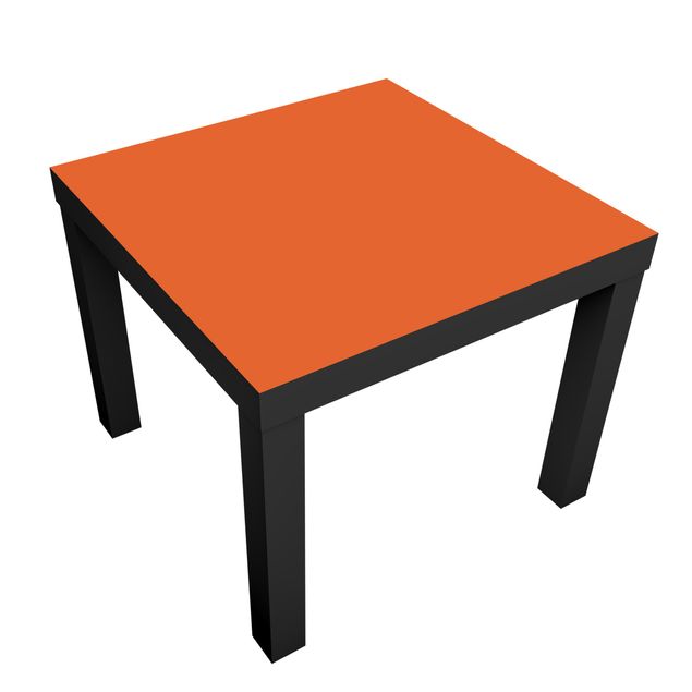 Papier adhésif pour meuble IKEA - Lack table d'appoint - Colour Orange