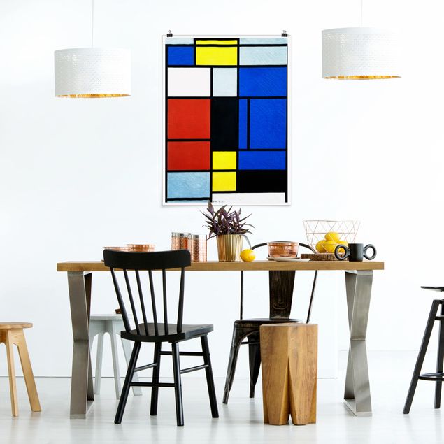 Tableaux Artistiques Piet Mondrian - Tableau No.1
