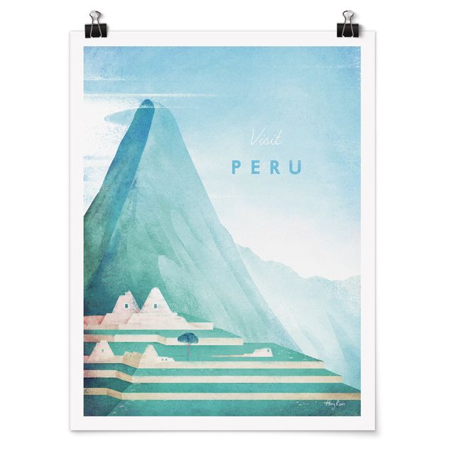 Tableau deco nature Poster de voyage - Pérou