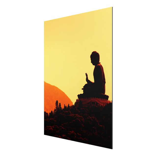 Tableau spirituel Bouddha au repos