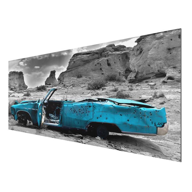 Tableaux modernes Turquoise Cadillac
