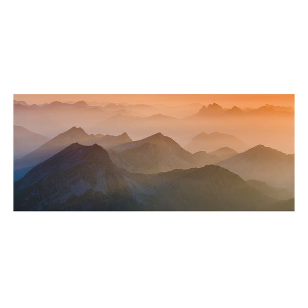 Tableaux paysage Vue de la montagne Zugspitze
