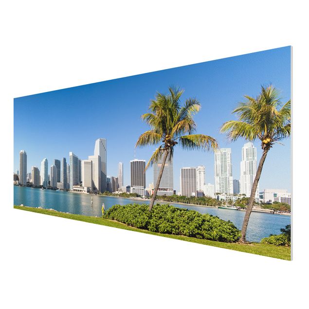 Tableau ville Miami Beach Skyline