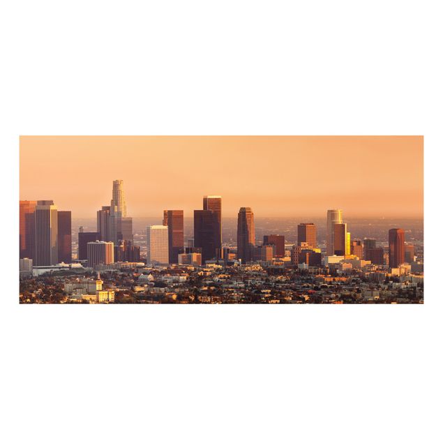 Tableau moderne Silhouette urbaine de Los Angeles