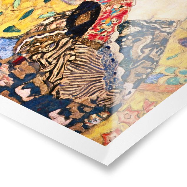 Tableaux reproduction Gustav Klimt - Dame à l'éventail
