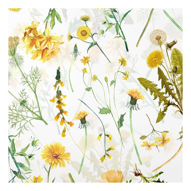 Tableaux de Uta Naumann Fleurs sauvages jaunes