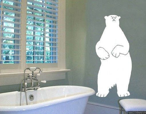 Décoration chambre bébé No.UL121 ours polaire