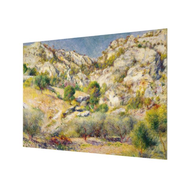 Tableaux Renoir Auguste Renoir - Rocher à l'Estaque
