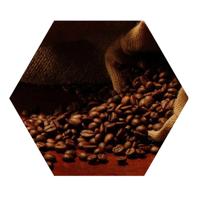 Hexagone en bois - Dulcet Coffee