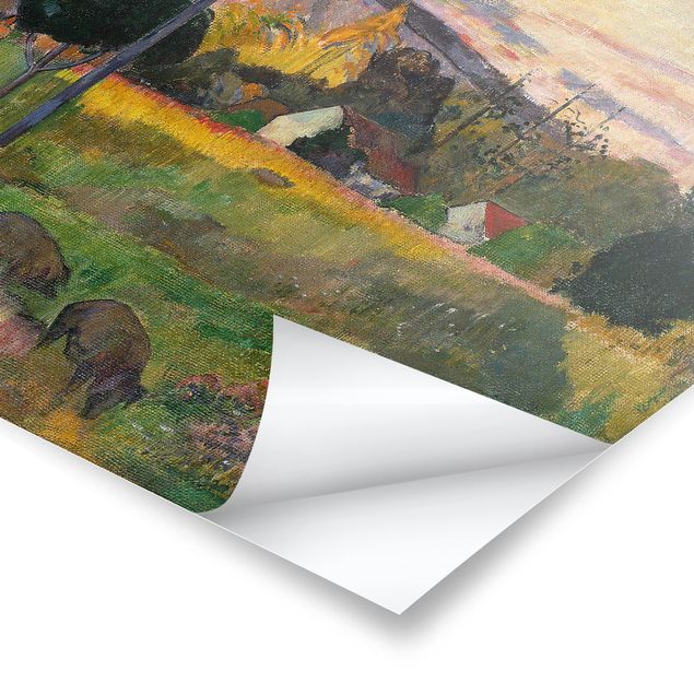 Posters paysage Paul Gauguin - Haere Mai (Viens ici)