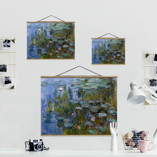 tableaux floraux Claude Monet - Nénuphars (Nympheas)