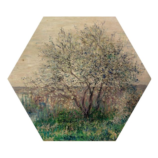 tableau de monet Claude Monet - Le printemps à Vétheuil
