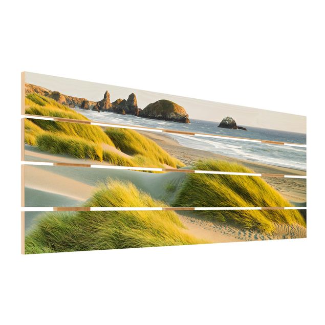 Tableaux de Rainer Mirau Dunes et herbes à la mer