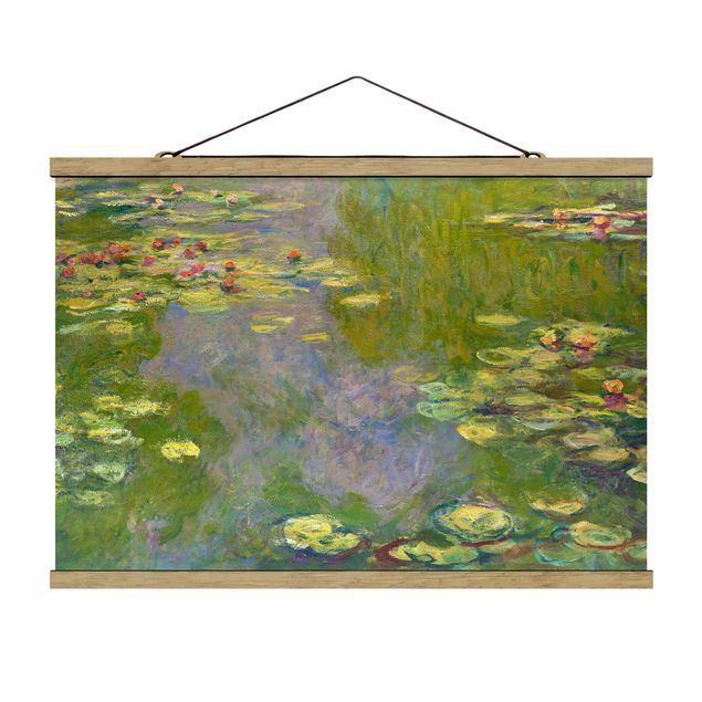 Tableaux modernes Claude Monet - Nénuphars verts