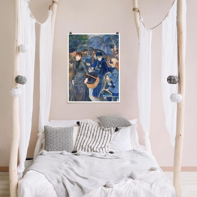 Décoration artistique Auguste Renoir - Parapluies