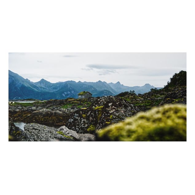 Tableaux paysage Cabane désolée en Norvège