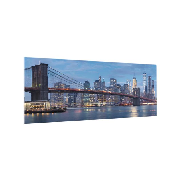 Tableaux de Rainer Mirau Pont de Brooklyn Manhattan New York