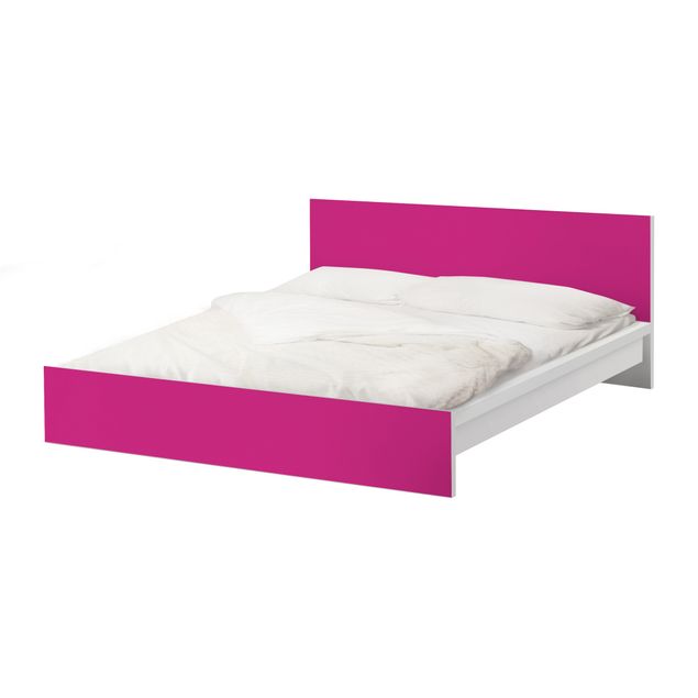 Papier adhésif pour meuble IKEA - Malm lit 140x200cm - Colour Pink