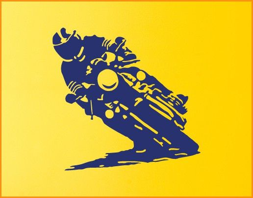 Stickers muraux motocross No.UL286 motocyclistes