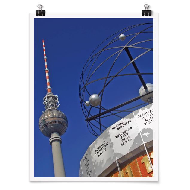 Posters villes Berlin Alexanderplatz
