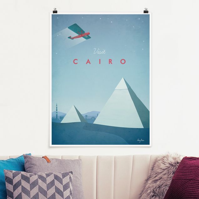 Décorations cuisine Poster de voyage - Le Caire