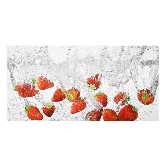 Fond de hotte - Fresh Strawberries In Water