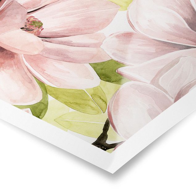 Tableau décoration Magnolia Blushing II
