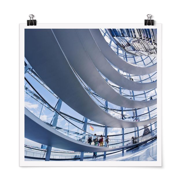 Tableaux moderne Au Reichstag de Berlin