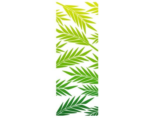 Sticker mural - No.CG65 Green Palm Branch
