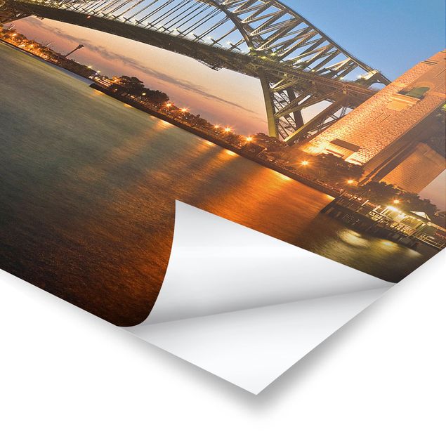 Posters muraux Pont du port de Sydney