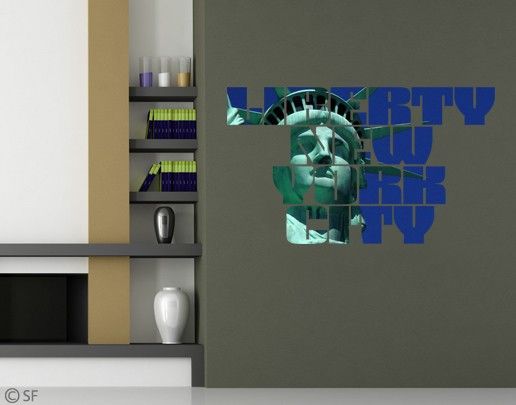 Stickers muraux No.SF789 Liberty NY