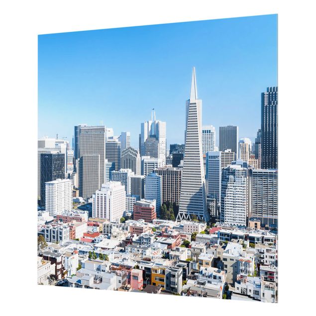 Fonds de hotte - San Francisco Skyline - Carré 1:1