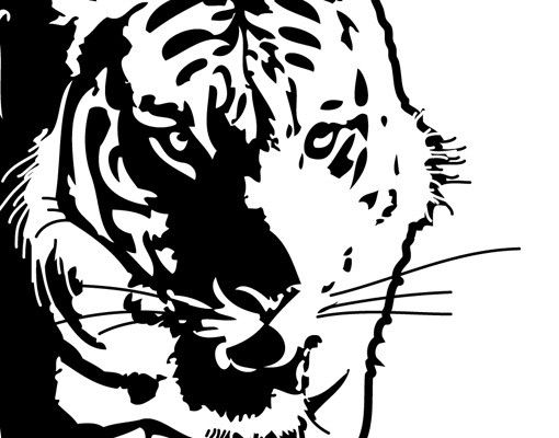 Sticker pour fenêtres - No.TA6 Tiger