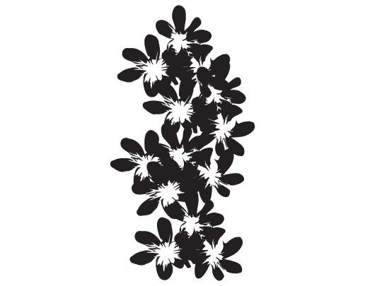 Sticker pour fenêtres - No.UL11 Flowers