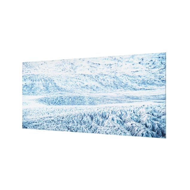 Fonds de hotte - Icelandic Glacier Pattern - Format paysage 2:1
